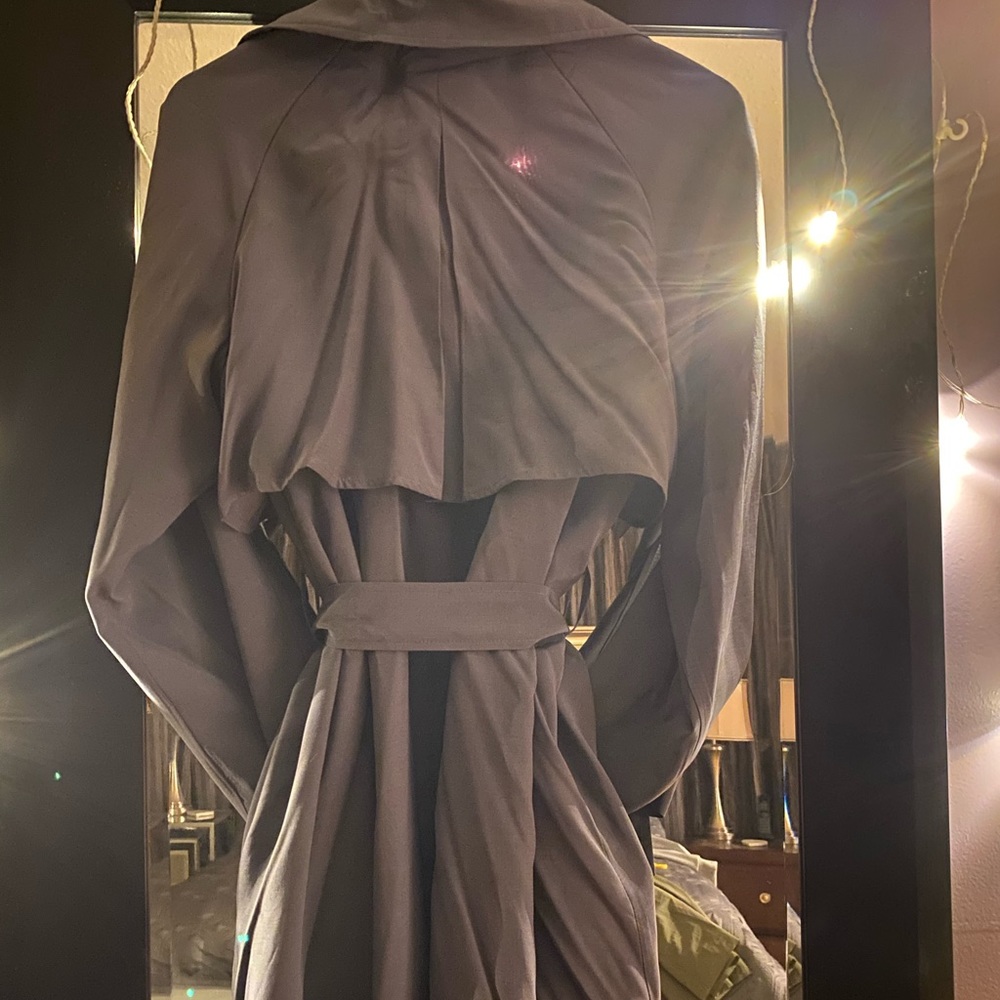 Oak+Fort Trench Coat 5883 size small - Picture 3 of 3